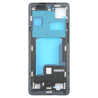 For Motorola Moto X50 Ultra Original Front Housing LCD Frame Bezel Plate (Black) - Frame Bezel Plate by buy2fix | Online Shopping UK | buy2fix