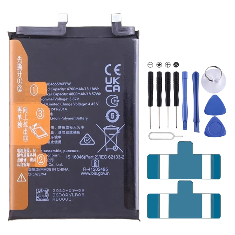 4800mAh Battery Replacement For Honor X30 ANY-AN00 / Magic4 Lite 5G HB466596EFW - Others by buy2fix | Online Shopping UK | buy2fix