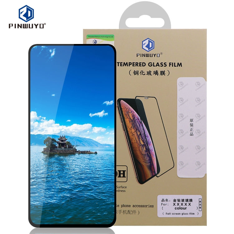 PINWUYO 9H 2.5D Full Glue Tempered Glass Film for Galaxy A70 - Galaxy Tempered Glass by PINWUYO | Online Shopping UK | buy2fix