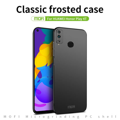 For Huawei Honor Play 4T MOFI Frosted PC Ultra-thin Hard Case(Red) - Honor Cases by MOFI | Online Shopping UK | buy2fix