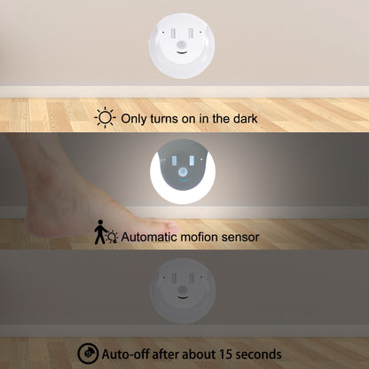 USB Charging Light & Human Body Sensing Control Smile Magnetic Night Light(Cold White Light) - Night Lights by buy2fix | Online Shopping UK | buy2fix