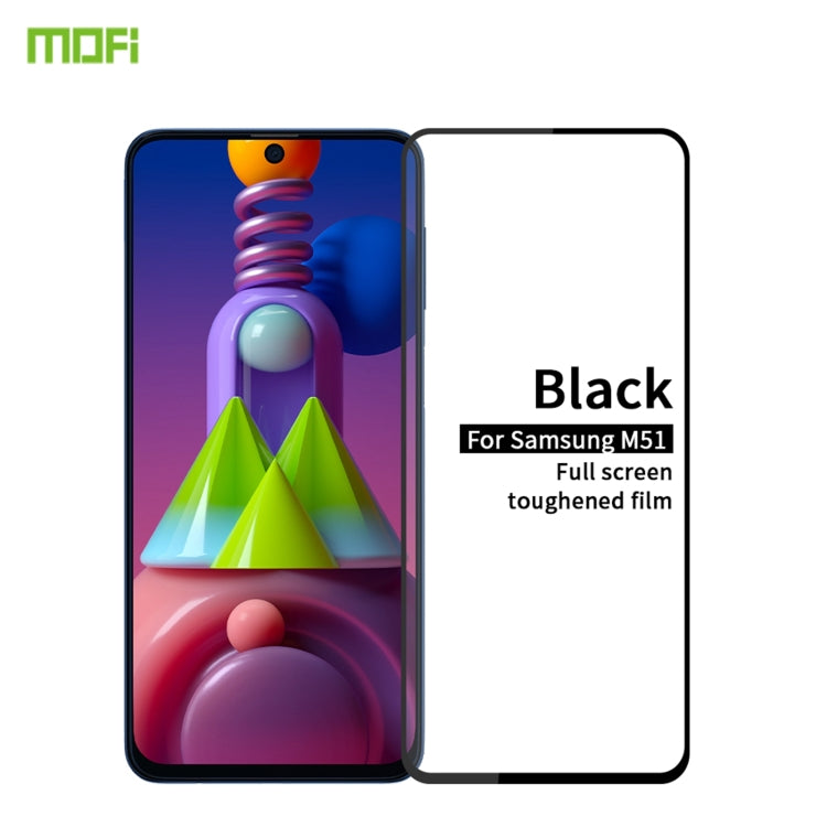 For Xiaomi 10T Lite MOFI 9H 2.5D Full Screen Tempered Glass Film(Black) -  by MOFI | Online Shopping UK | buy2fix