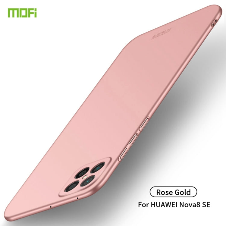 For Huawei nova 8 SE MOFI Frosted PC Ultra-thin Hard Case (Rose gold) - Huawei Cases by MOFI | Online Shopping UK | buy2fix