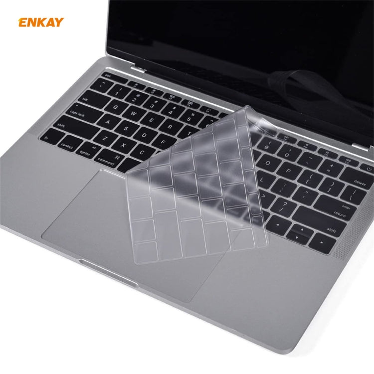 ENKAY US Version Soft TPU Keyboard Protector Film for MacBook 12 inch A1534 (2015) / Pro 13.3 inch A1708 (without Touch Bar) - Keyboard Protector by ENKAY | Online Shopping UK | buy2fix