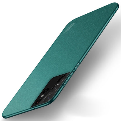 For Samsung Galaxy S21 Ultra 5G MOFI Fandun Series Frosted Ultra-thin PC Hard Phone Case(Green) - Galaxy S21 Ultra 5G Cases by MOFI | Online Shopping UK | buy2fix