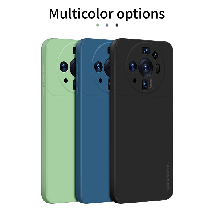 For Xiaomi 12S Ultra PINWUYO Sense Series Liquid Silicone TPU Mobile Phone Case(Blue) - More Brand by PINWUYO | Online Shopping UK | buy2fix