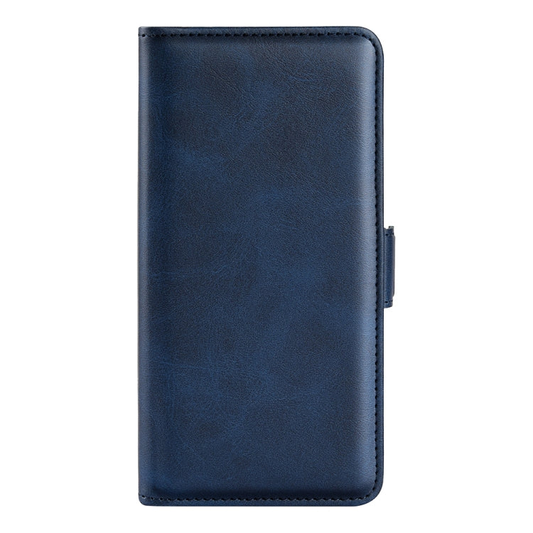 For Blackview A55 Pro Dual-side Magnetic Buckle Leather Phone Case(Dark Blue) - More Brand by buy2fix | Online Shopping UK | buy2fix