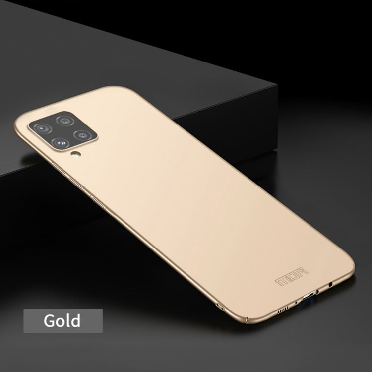 For Samsung Galaxy A42 5G / M42 5G MOFI Frosted PC Ultra-thin Hard Phone Case(Gold) - Galaxy Phone Cases by MOFI | Online Shopping UK | buy2fix