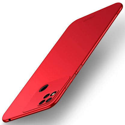 For Xiaomi Redmi 10A MOFI Frosted PC Ultra-thin Hard Case(Red) - Xiaomi Cases by MOFI | Online Shopping UK | buy2fix