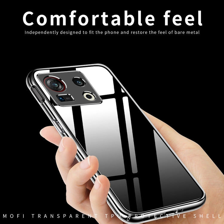 For ZTE Nubia Z40S Pro MOFI Ming Series Ultra-thin TPU Phone Case(Transparent) - ZTE Cases by MOFI | Online Shopping UK | buy2fix