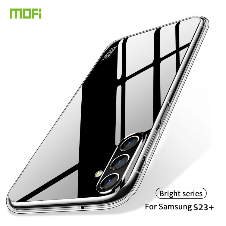 For Samsung Galaxy S23+ MOFI Ming Series Ultra-thin TPU Phone Case(Transparent) - Galaxy S23+ 5G Cases by MOFI | Online Shopping UK | buy2fix