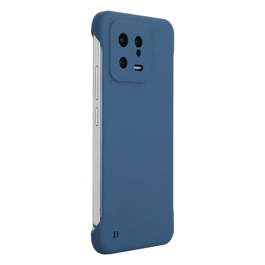 For Xiaomi 13 ENKAY Hat-Prince Matte Frameless Hard PC Phone Case(Dark Blue) - 13 Cases by ENKAY | Online Shopping UK | buy2fix