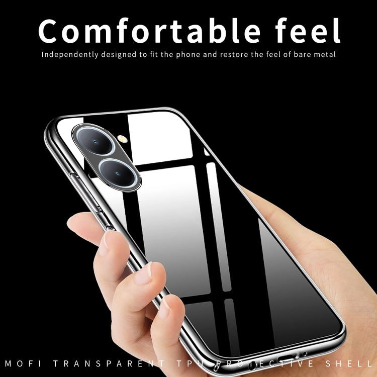 For vivo Y03 MOFI Ming Series Ultra-thin TPU Phone Case(Transparent) - vivo Cases by MOFI | Online Shopping UK | buy2fix