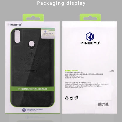 PINWUYO Shockproof Waterproof Full Coverage PC + TPU + Skin Protective Case for Xiaomi Mi 8(Black) - Xiaomi Cases by PINWUYO | Online Shopping UK | buy2fix