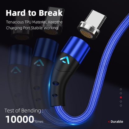 ENKAY 2 in 1 3A USB to 8 Pin + Type-C Magnetic Fast Charging Data Cable, Length:1m(Black) - Charging Cable & Head by ENKAY | Online Shopping UK | buy2fix