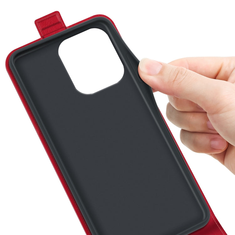 For iPhone 16 Pro Max R64 Texture Single Vertical Flip Leather Phone Case(Red) - iPhone 16 Pro Max Cases by buy2fix | Online Shopping UK | buy2fix