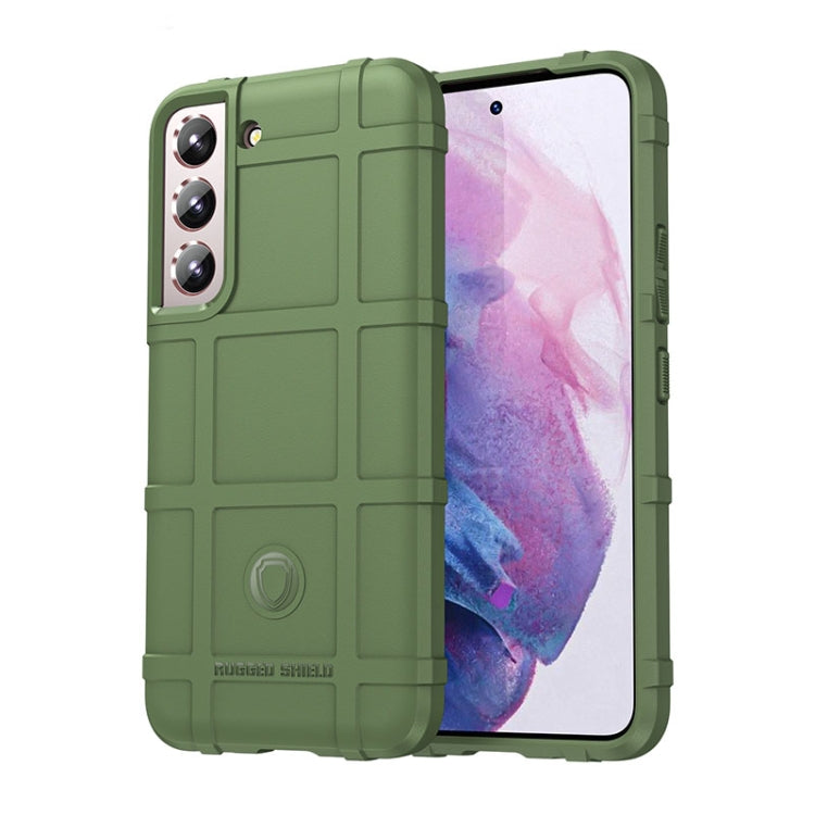 For Samsung Galaxy S24+ 5G Full Coverage Shockproof TPU Phone Case(Army Green) - Galaxy S24+ 5G Cases by buy2fix | Online Shopping UK | buy2fix