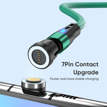 ENKAY PD60W Type-C to Type-C / 8 Pin Magnetic 540 Degrees Rotating Fast Charging Cable, Length:2m(Green) - Charging Cable & Head by ENKAY | Online Shopping UK | buy2fix