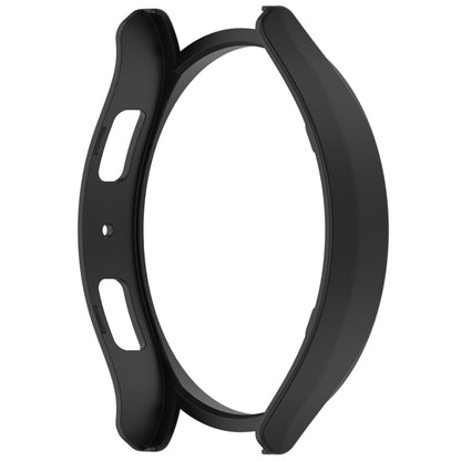 For Samsung Galaxy Watch 6 44mm Half Coverage Hollow PC Watch Protective Case(Black) - Watch Cases by buy2fix | Online Shopping UK | buy2fix