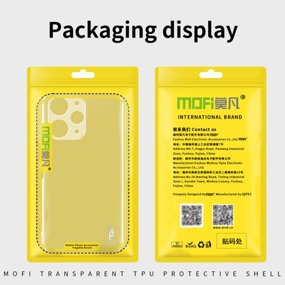For Xiaomi Redmi Note 13 Pro MOFI Ming Series Ultra-thin TPU Phone Case(Transparent) - Note 13 Pro Cases by MOFI | Online Shopping UK | buy2fix