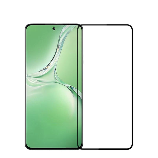 For OPPO K12 PINWUYO 9H 2.5D Full Screen Tempered Glass Film(Black) - OPPO Tempered Glass by PINWUYO | Online Shopping UK | buy2fix