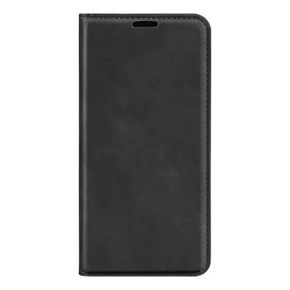 For Realme 12 5G Retro-skin Magnetic Suction Leather Phone Case(Black) - Realme Cases by buy2fix | Online Shopping UK | buy2fix