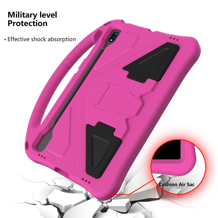 For Samsung Galaxy Tab S10+ 12.4 EVA Shockproof Tablet Case with Holder(Rose Red) - Tab S10+ Cases by buy2fix | Online Shopping UK | buy2fix