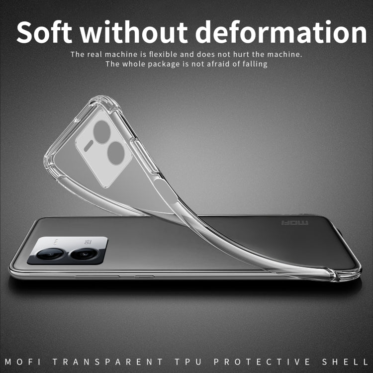 For vivo  iQOO Z8 MOFI Ming Series Ultra-thin TPU Phone Case(Transparent) - vivo Cases by MOFI | Online Shopping UK | buy2fix