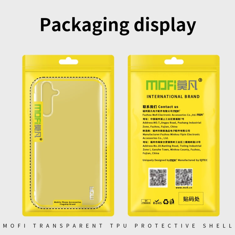 For vivo X100 Pro MOFI Ming Series Ultra-thin TPU Phone Case(Transparent) - X100 Pro Cases by imak | Online Shopping UK | buy2fix
