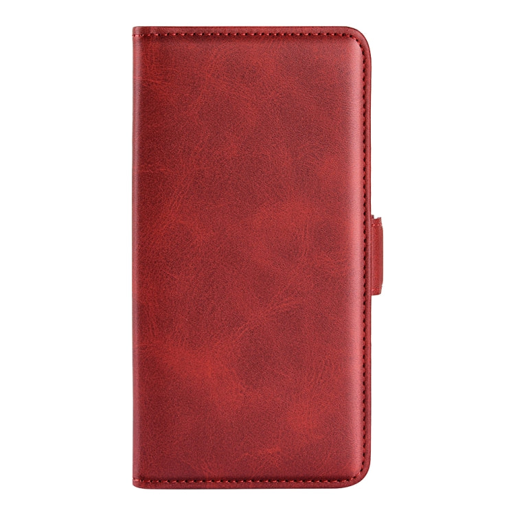 For Motorola Moto G 5G 2024 Dual-side Magnetic Buckle Horizontal Flip Leather Phone Case(Red) - Motorola Cases by buy2fix | Online Shopping UK | buy2fix