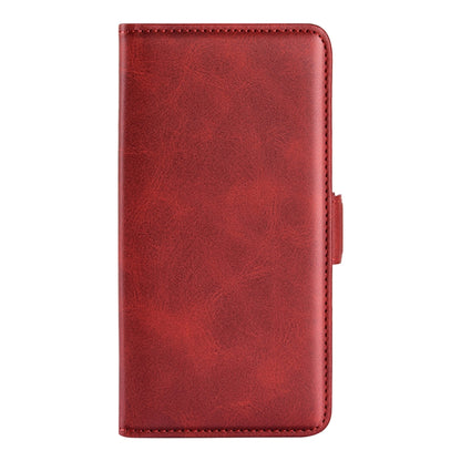 For Motorola Moto G 5G 2024 Dual-side Magnetic Buckle Horizontal Flip Leather Phone Case(Red) - Motorola Cases by buy2fix | Online Shopping UK | buy2fix