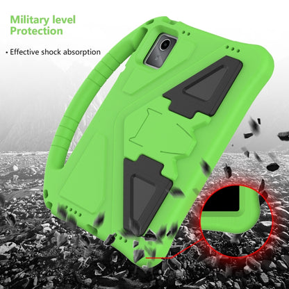 For Lenovo Tab M11 /Xiaoxin Pad 11 2024 EVA Shockproof Tablet Case with Holder(Green) - Lenovo by buy2fix | Online Shopping UK | buy2fix