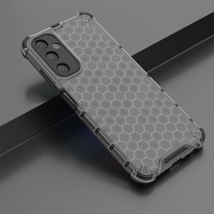 For Samsung Galaxy A05s Shockproof Honeycomb Phone Case(Black) - Galaxy Phone Cases by buy2fix | Online Shopping UK | buy2fix