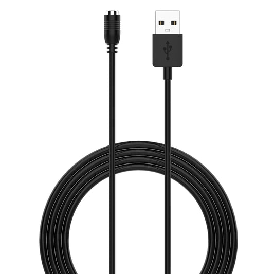 For Casio WSD-F10 Smart Watch Charging Cable, length: 1m(Black) - Charger by buy2fix | Online Shopping UK | buy2fix