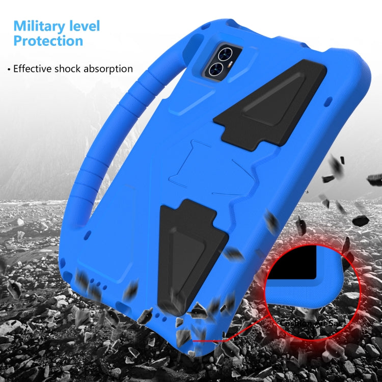 For Blackview Tab 80 10.1 2023 EVA Shockproof Tablet Case with Holder(Blue) - Others by buy2fix | Online Shopping UK | buy2fix