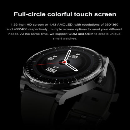 S9 1.53 inch Color Screen Smart Watch, Support Bluetooth Call / Heart Rate / Blood Pressure / Blood Oxygen Monitoring(Silver) - Smart Watches by buy2fix | Online Shopping UK | buy2fix