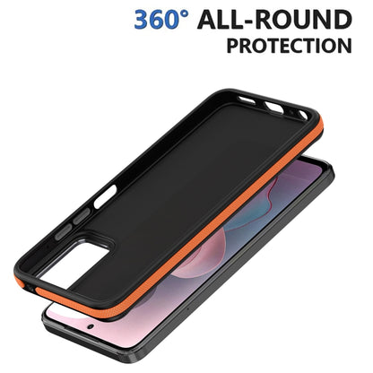 For Motorola Moto G Play 2024 Dual-Color Shockproof TPU Phone Case(Grey) - Motorola Cases by buy2fix | Online Shopping UK | buy2fix