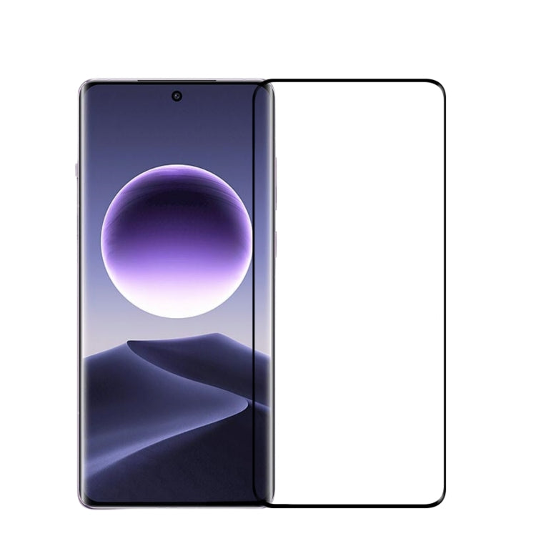 For OPPO Find X7 MOFI 9H 3D Hot Bending Tempered Glass Film(Black) - OPPO Tempered Glass by MOFI | Online Shopping UK | buy2fix