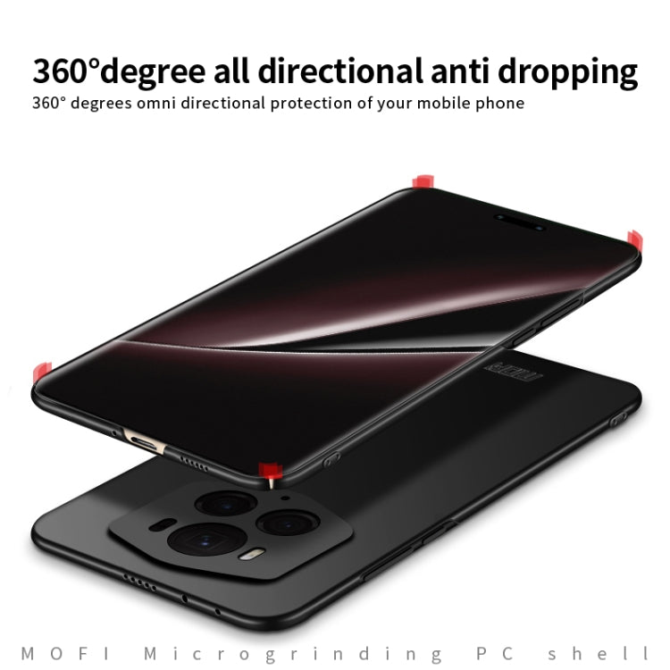 For Honor Magic6 RSR MOFI Frosted PC Ultra-thin Hard Phone Case(Black) - Huawei Cases by MOFI | Online Shopping UK | buy2fix