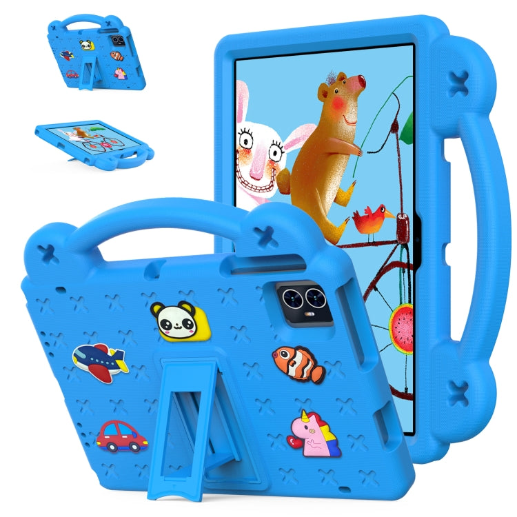 For Blackview Tab 80 10.1 2023 Handle Kickstand Children EVA Shockproof Tablet Case(Sky Blue) - Others by buy2fix | Online Shopping UK | buy2fix