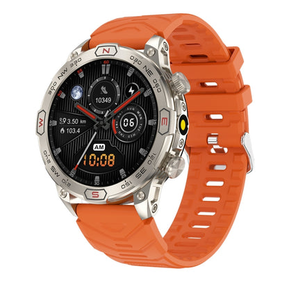 KC86 1.43 inch Color Screen Smart Watch, Support Bluetooth Call / Health Monitoring(Orange) - Smart Watches by buy2fix | Online Shopping UK | buy2fix