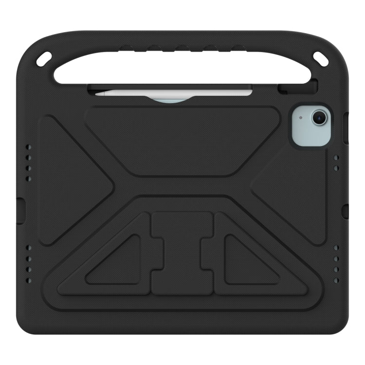 For iPad Air 11 / Pro 11 2024 Handle EVA Shockproof Tablet Case with Holder(Black) - iPad Air 11 2024 Cases by buy2fix | Online Shopping UK | buy2fix