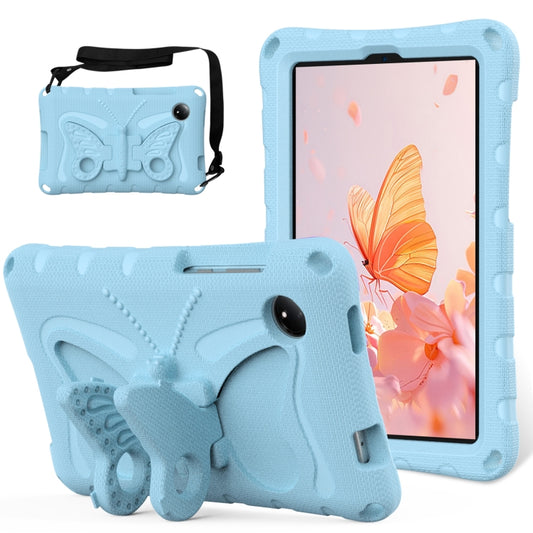 For Xiaomi Redmi Pad SE 8.7 2024 Butterfly Bracket EVA Shockproof Tablet Case(Light Blue) - More Tablet Cases by buy2fix | Online Shopping UK | buy2fix