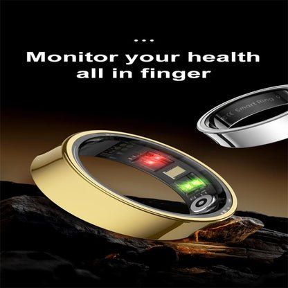 R09 SIZE 10 Smart Ring, Support Heart Rate / Blood Oxygen / Sleep Monitoring / Multiple Sports Modes(Silver) - Smart Rings / Smart Telephones by buy2fix | Online Shopping UK | buy2fix