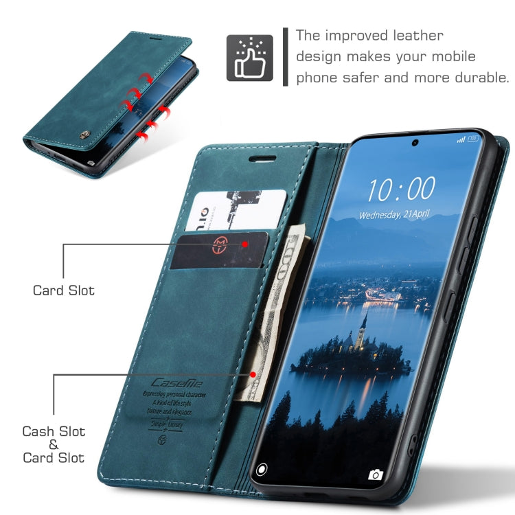 For Redmi Note 14 Pro 5G CaseMe 013 Multifunctional Horizontal Flip Leather Phone Case(Blue) - Note 14 Pro Cases by CaseMe | Online Shopping UK | buy2fix