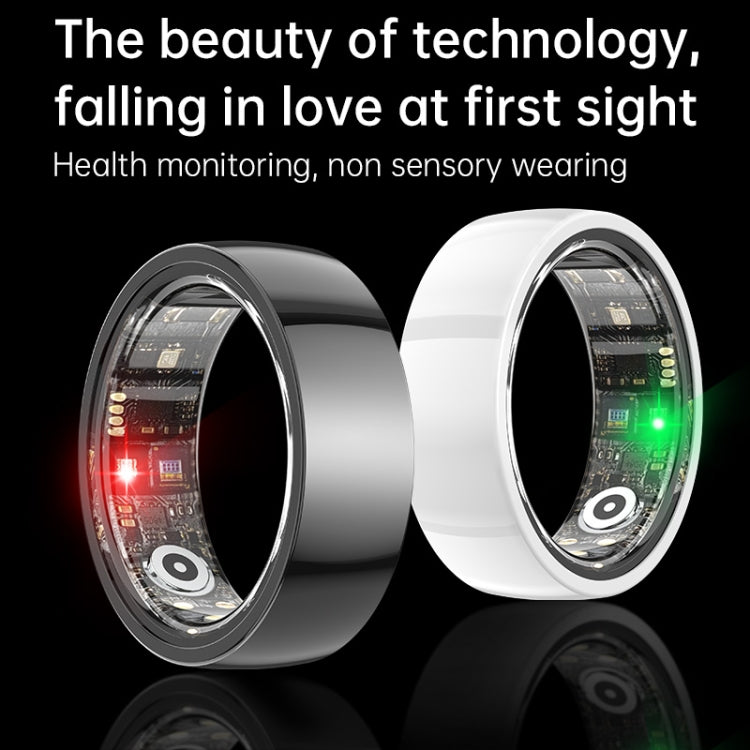 R1000 SIZE 7 Smart Ring, Support Heart Rate / Blood Oxygen / Sleep / Multiple Sports Modes(Black) - Smart Rings / Smart Telephones by buy2fix | Online Shopping UK | buy2fix