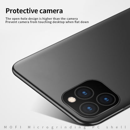 For iPhone 11 Pro Max MOFI Frosted PC Ultra-thin Hard Case (Black) - iPhone 11 Pro Max Cases by MOFI | Online Shopping UK | buy2fix