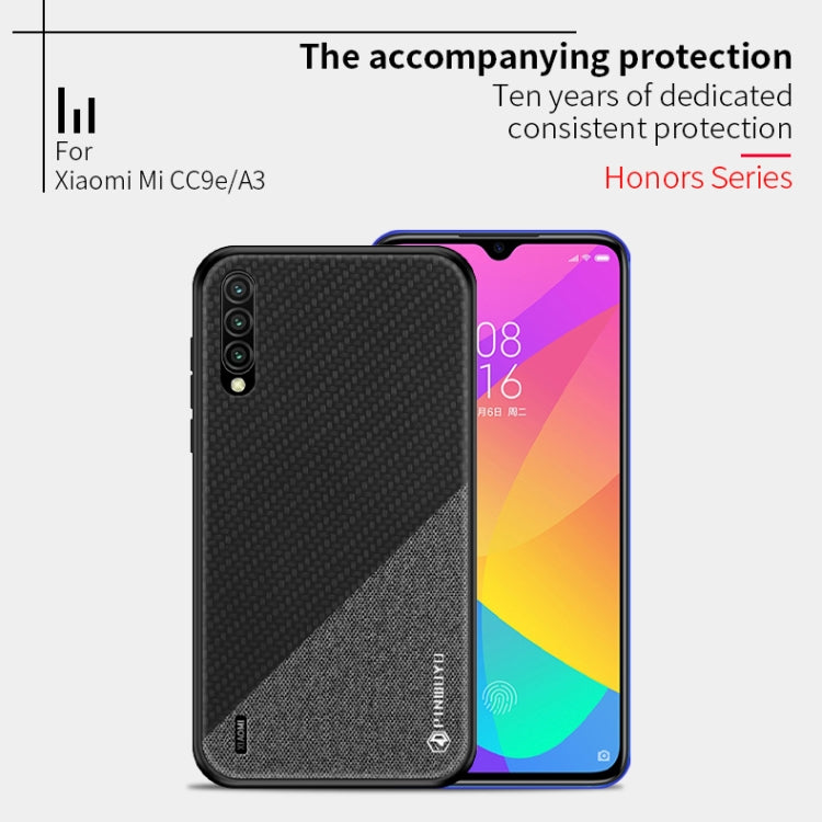 PINWUYO Honors Series Shockproof PC + TPU Protective Case for Xiaomi Mi CC9e / A3(Yellow) - Xiaomi Cases by PINWUYO | Online Shopping UK | buy2fix