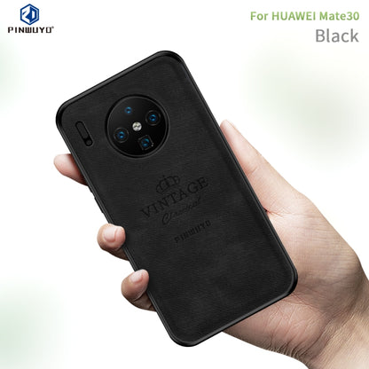 For Huawei Mate 30 PINWUYO Shockproof Waterproof Full Coverage PC + TPU + Skin Protective Case(Black) - Huawei Cases by PINWUYO | Online Shopping UK | buy2fix