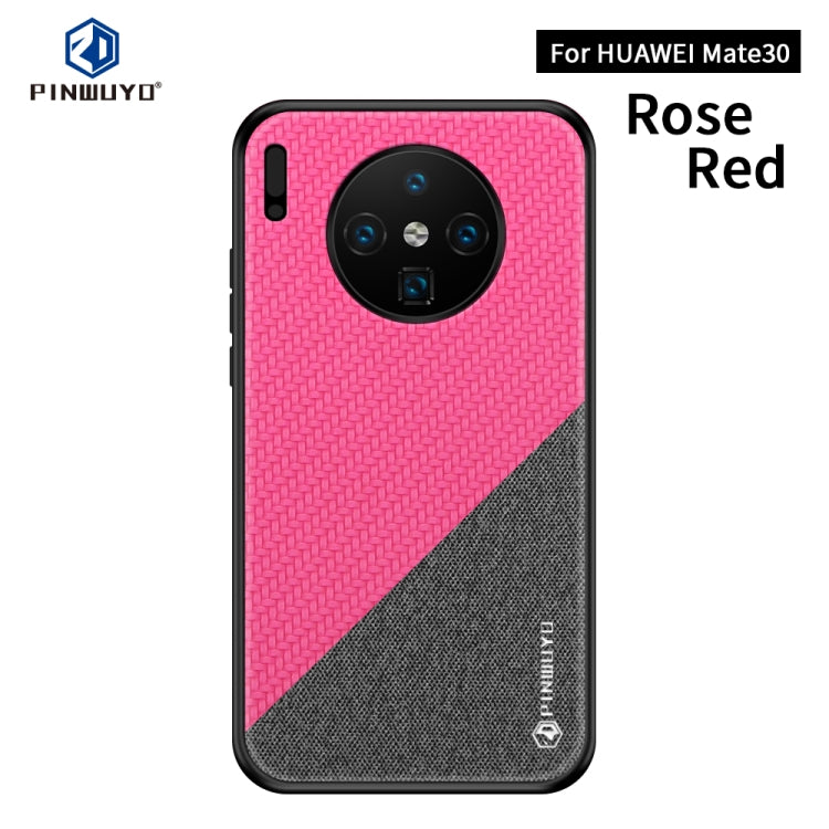 For Huawei Mate 30 Honors Series Shockproof PC + TPU Protective Case(Red) - Huawei Cases by PINWUYO | Online Shopping UK | buy2fix